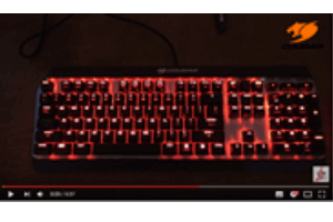 Cougar Gaming - Attack X3 Keyboard UNBOXING + TESTING