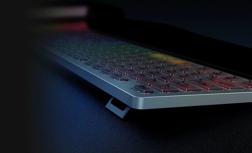 骨伽 COUGAR VANTAR AX BLACK - 薄膜式 电竞键盘