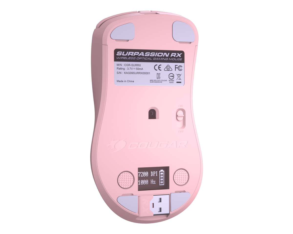 cougar surpassion rx pink wireless