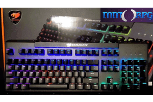 Functionally, it also does a great job of deadening the clack of the keys.The lighting on the Ultimus RGB is a dramatic improvement. The exposed hex screws and cutaway design along the upper edge and lend it an industrial-styled design.