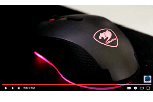You can change the color of the backlight via the button so it's very nice. This is a very very good value mouse.